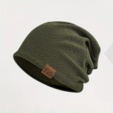                     Unisex beanie sapka - Khakyzöld